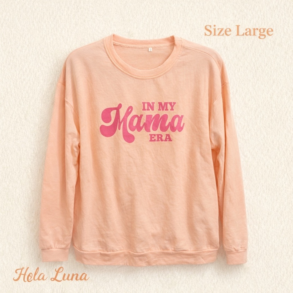 MAMA ERA PINK SWEATSHIRT